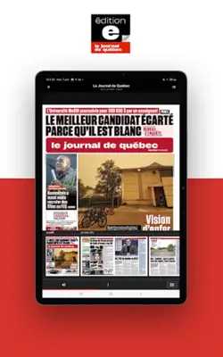 Journal de Québec - éditionE android App screenshot 2