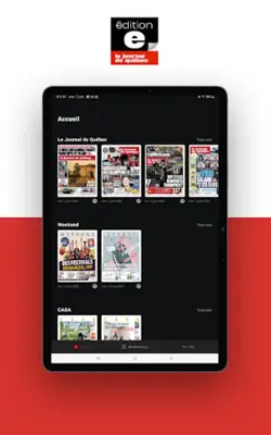 Journal de Québec - éditionE android App screenshot 4
